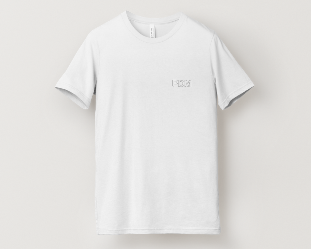 PDM Hollow Text T-Shirt
